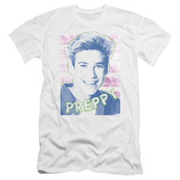 Saved by the Bell Preppy - Men's Premium Slim Fit T-Shirt Men's Premium Slim Fit T-Shirt Saved by the Bell   