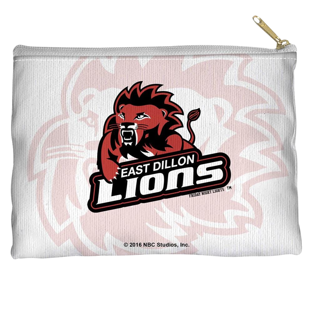 Friday Night Lights - East Dillion Lions Straight Bottom Pouch Straight Bottom Accessory Pouches Friday Night Lights   