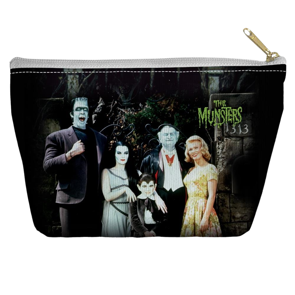 The Munsters - The Family Tapered Bottom Pouch T Bottom Accessory Pouches The Munsters   