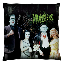 Munsters Family Throw Pillow Throw Pillows The Munsters   