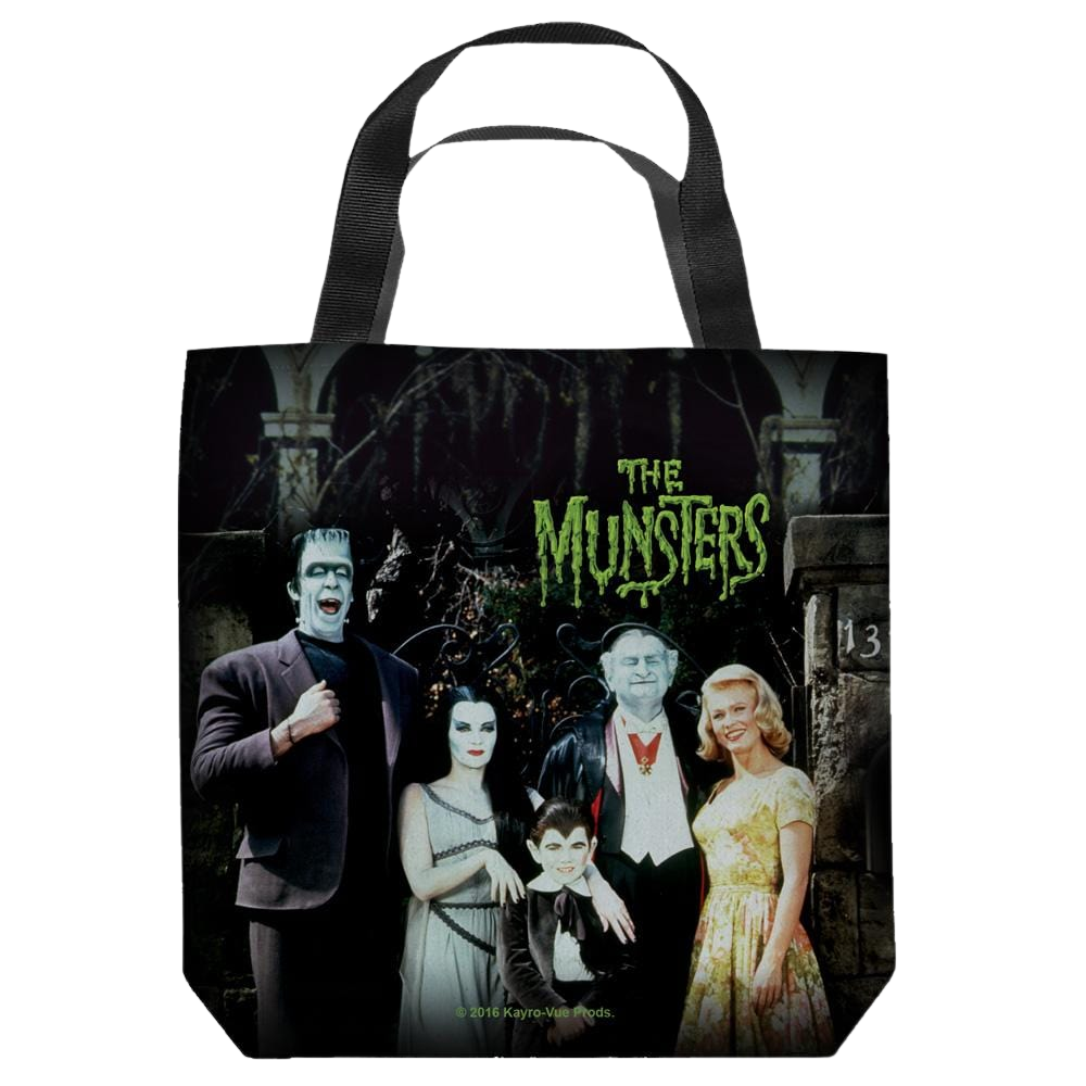 The Munsters - The Family Tote Bag Tote Bags The Munsters   