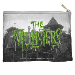 The Munsters - Logo Straight Bottom Pouch Straight Bottom Accessory Pouches The Munsters   