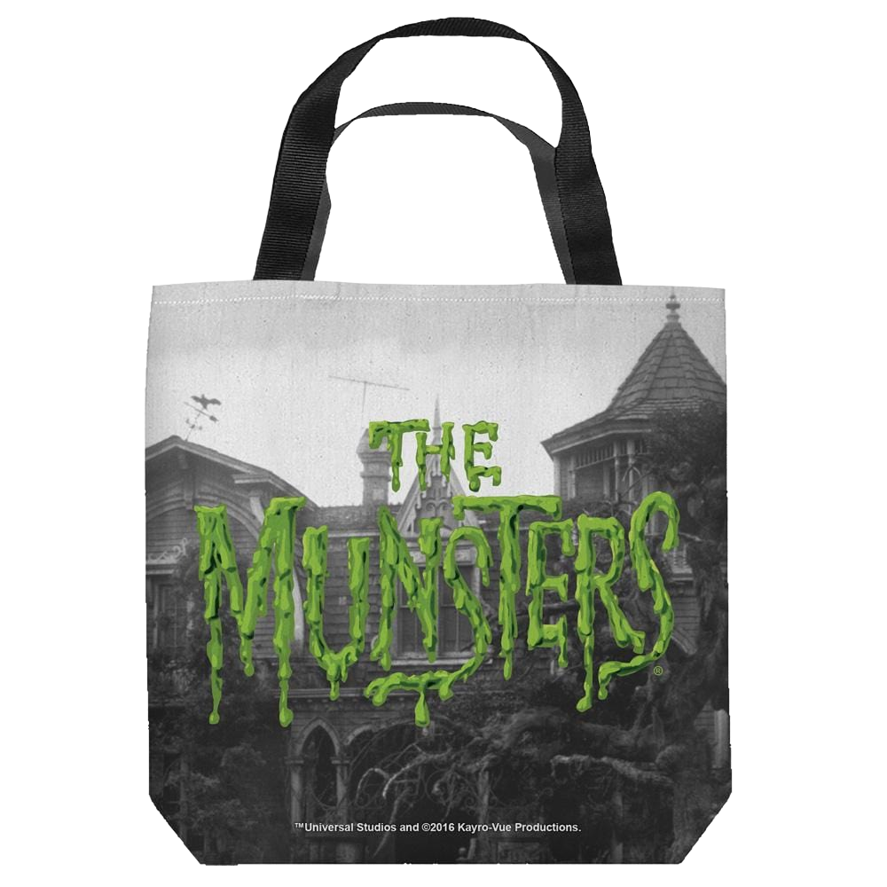 The Munsters - Logo Tote Bag Tote Bags The Munsters   