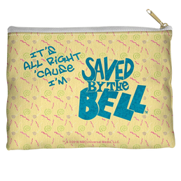 Saved By The Bell - All Right Straight Bottom Pouch Straight Bottom Accessory Pouches Saved by the Bell   