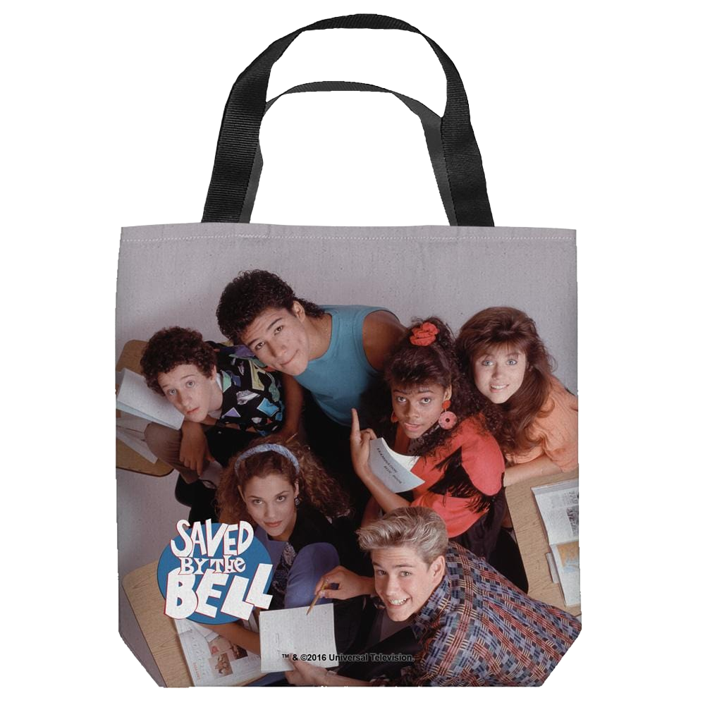 Saved By The Bell - Group Shot Tote Bag Tote Bags Saved by the Bell   