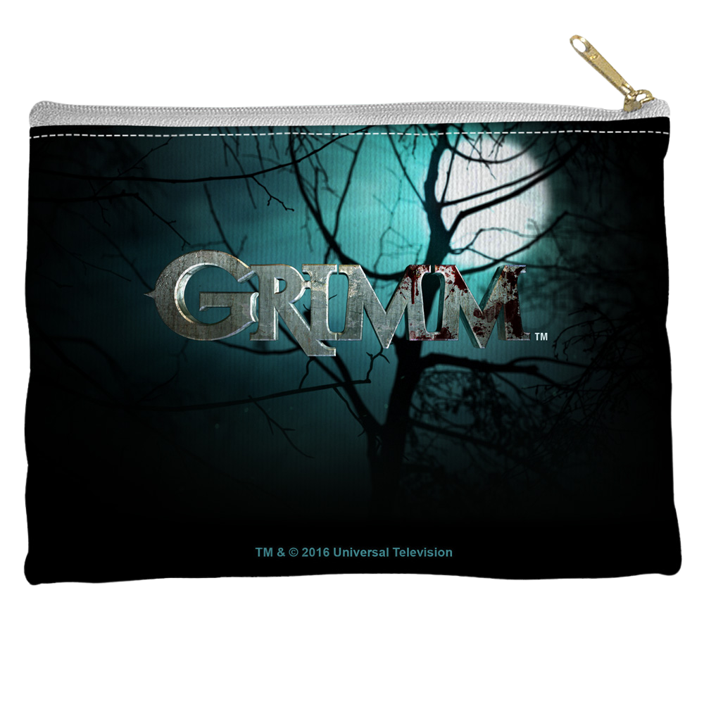 Grimm - Grimm Logo Straight Bottom Pouch Straight Bottom Accessory Pouches Grimm   