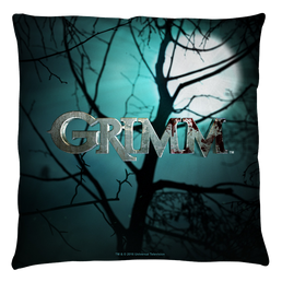 Grimm Logo Throw Pillow Throw Pillows Grimm   
