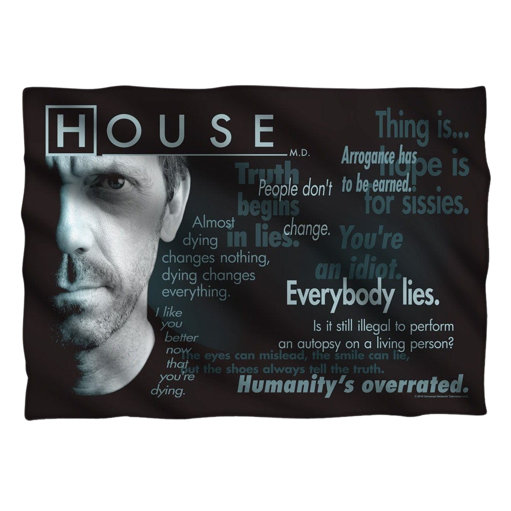 House Houseisms - Pillow Case Pillow Cases House   