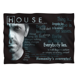 House Houseisms - Pillow Case Pillow Cases House   