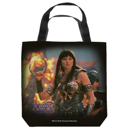 Xena - Chakram Tote Bag Tote Bags Xena Warrior Princess   