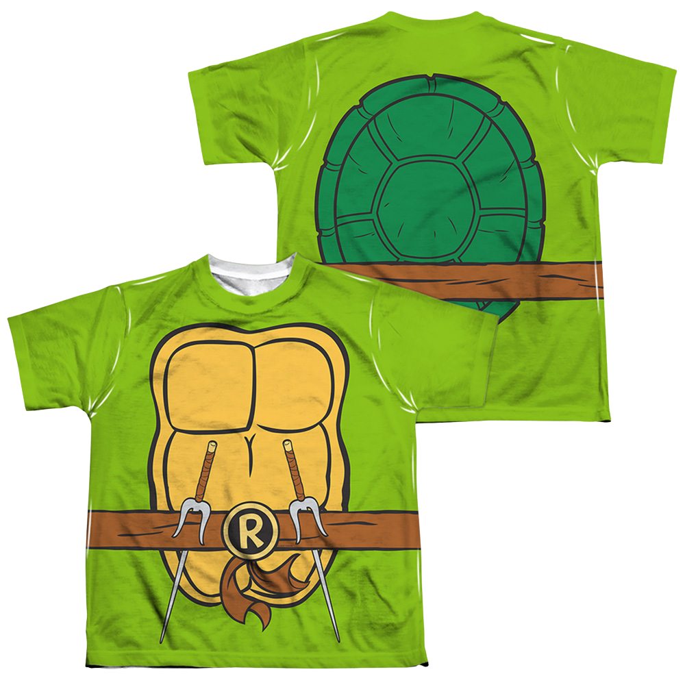 Teenage Mutant Ninja Turtles Tmnt Raphael Costume - Youth All-Over Print T-Shirt Youth All-Over Print T-Shirt (Ages 8-12) Teenage Mutant Ninja Turtles   