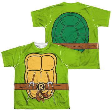 Teenage Mutant Ninja Turtles Tmnt Raphael Costume youth all-over print t-shirt for ages 8 to 12