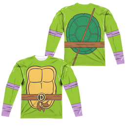Teenage Mutant Ninja Turtles Tmnt Donatello Costume - Men's All-Over Print Long Sleeve Men's All-Over Print Long Sleeve Teenage Mutant Ninja Turtles   