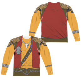 Teenage Mutant Ninja Turtles Tmnt Bebop Costume - Men's All-Over Print Long Sleeve Men's All-Over Print Long Sleeve Teenage Mutant Ninja Turtles   