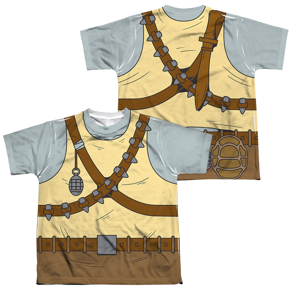 Teenage Mutant Ninja Turtles Tmnt Rocksteady Costume - Youth All-Over Print T-Shirt Youth All-Over Print T-Shirt (Ages 8-12) Teenage Mutant Ninja Turtles   