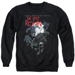 Teenage Mutant Ninja Turtles Four Turtles Leap - Men's Crewneck Sweatshirt Men's Crewneck Sweatshirt Teenage Mutant Ninja Turtles   