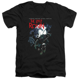 Teenage Mutant Ninja Turtles Four Turtles Leap - Men's V-Neck T-Shirt Men's V-Neck T-Shirt Teenage Mutant Ninja Turtles   