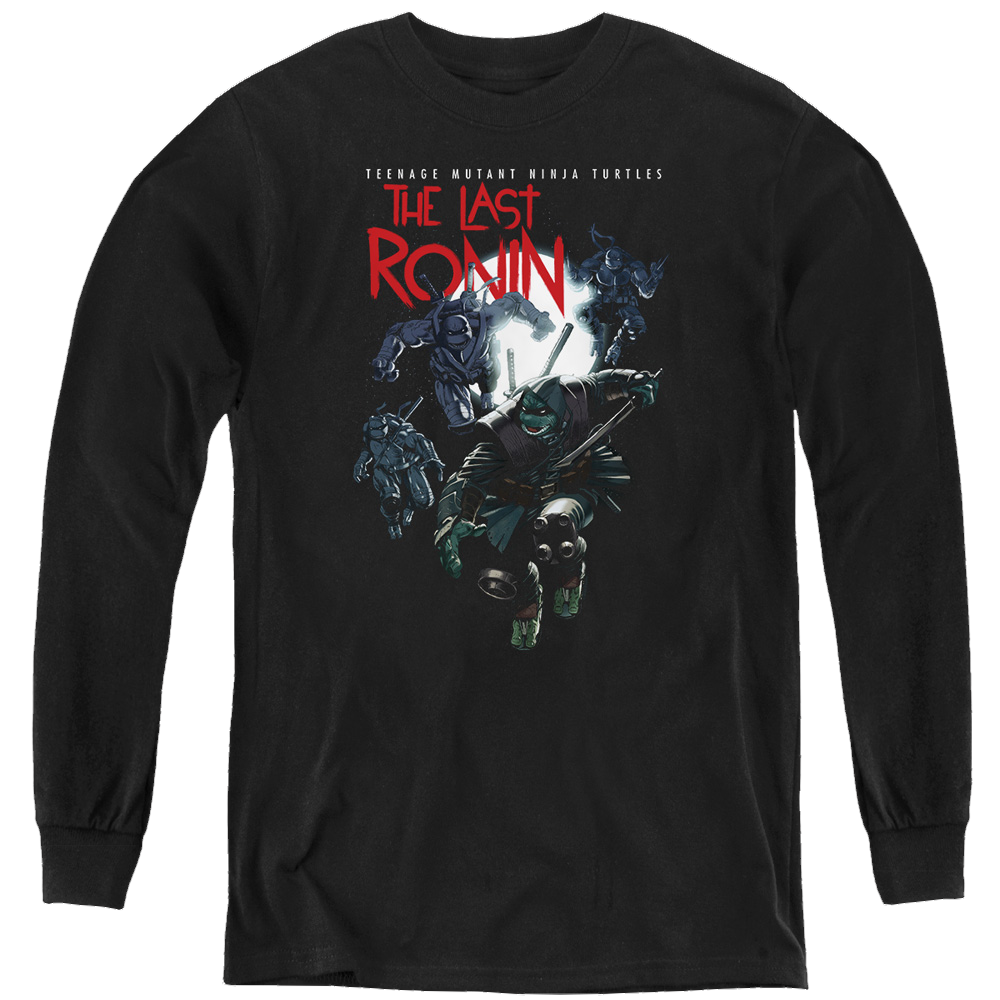 Teenage Mutant Ninja Turtles Four Turtles Leap - Youth Long Sleeve T-Shirt Youth Long Sleeve T-Shirt Teenage Mutant Ninja Turtles   