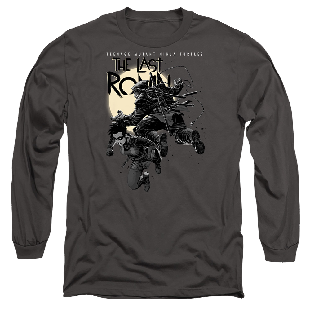 Teenage Mutant Ninja Turtles Casey Marie Jones Leaping - Men's Long Sleeve T-Shirt Men's Long Sleeve T-Shirt Teenage Mutant Ninja Turtles   
