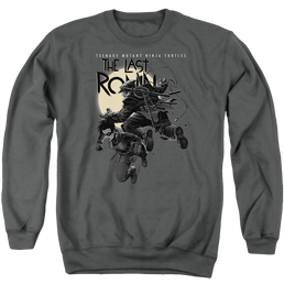 Teenage Mutant Ninja Turtles Casey Marie Jones Leaping - Men's Crewneck Sweatshirt Men's Crewneck Sweatshirt Teenage Mutant Ninja Turtles   