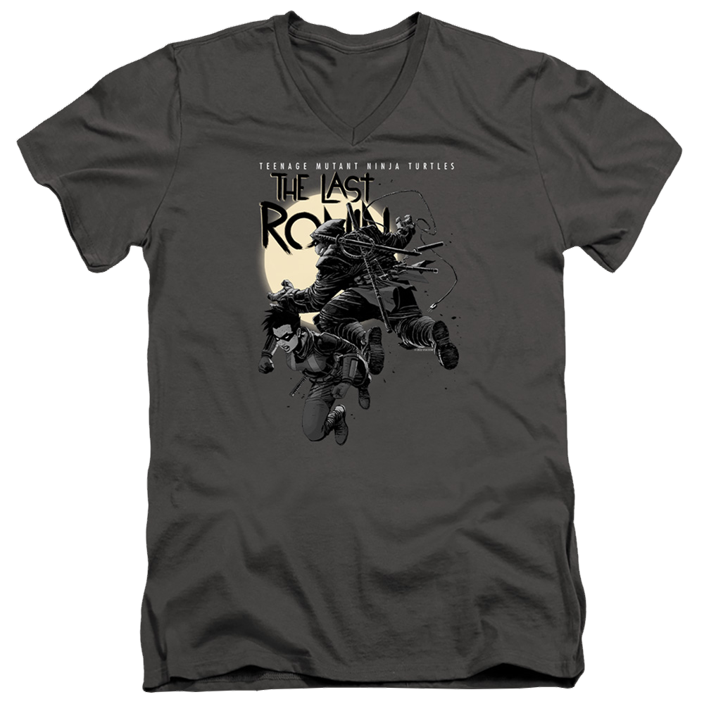 Teenage Mutant Ninja Turtles Casey Marie Jones Leaping - Men's V-Neck T-Shirt Men's V-Neck T-Shirt Teenage Mutant Ninja Turtles   