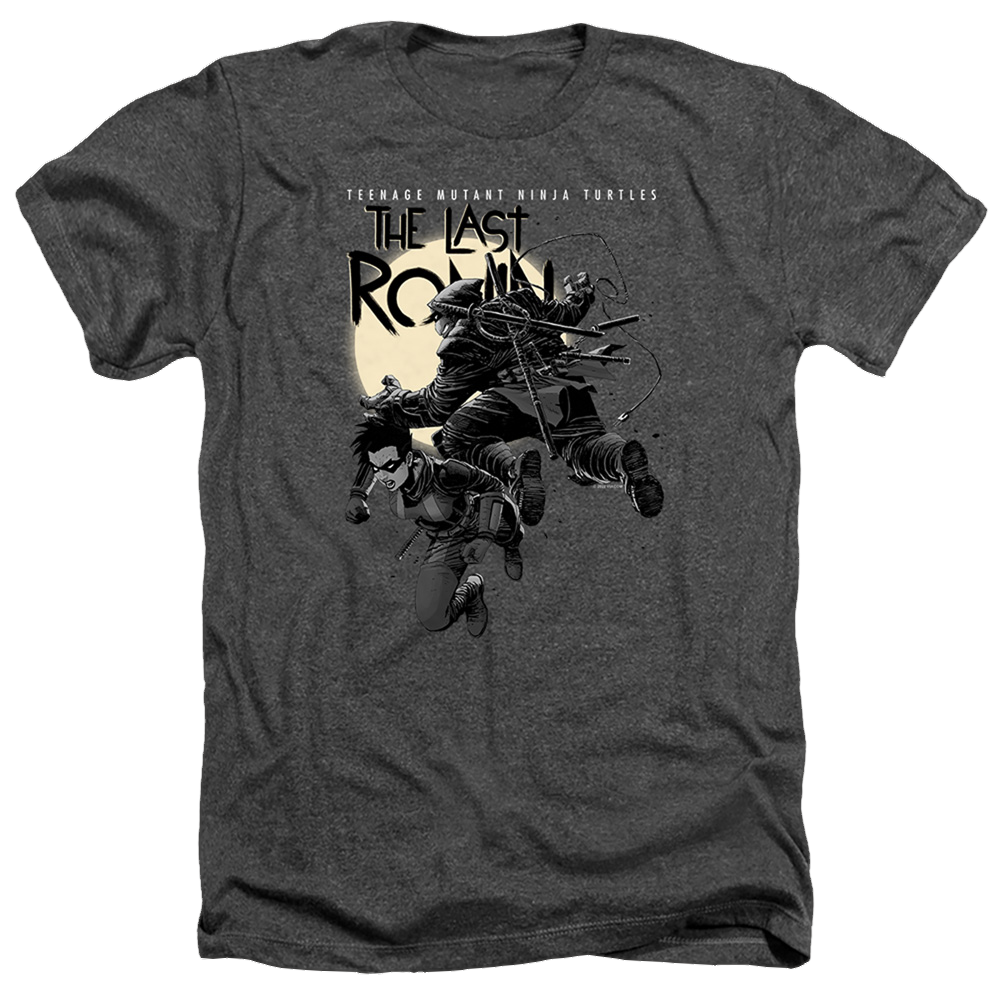 Teenage Mutant Ninja Turtles Casey Marie Jones Leaping - Men's Heather T-Shirt Men's Heather T-Shirt Teenage Mutant Ninja Turtles   