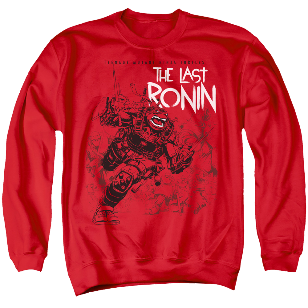 Teenage Mutant Ninja Turtles Charging Ronin - Men's Crewneck Sweatshirt Men's Crewneck Sweatshirt Teenage Mutant Ninja Turtles   