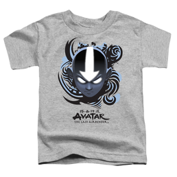 Avatar The Last Airbender Airbender Blue And Black Kanji - Toddler T-Shirt Toddler T-Shirt Avatar The Last Airbender   