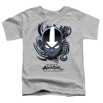 Avatar The Last Airbender Airbender Blue And Black Kanji - Toddler T-Shirt Toddler T-Shirt Avatar The Last Airbender   