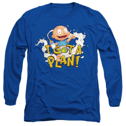 Rugrats Tommy Pickles Has A Plan - Men's Long Sleeve T-Shirt Men's Long Sleeve T-Shirt Rugrats   