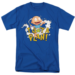 Rugrats Tommy Pickles Has A Plan - Men's Regular Fit T-Shirt Men's Regular Fit T-Shirt Rugrats   
