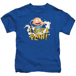 Rugrats Tommy Pickles Has A Plan - Kid's T-Shirt Kid's T-Shirt (Ages 4-7) Rugrats   