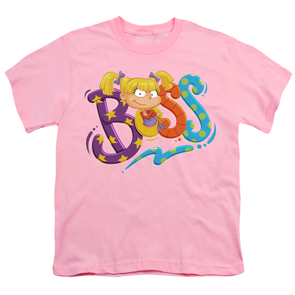 Rugrats Angelica Is Boss - Youth T-Shirt Youth T-Shirt (Ages 8-12) Rugrats   