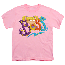 Rugrats Angelica Is Boss - Youth T-Shirt Youth T-Shirt (Ages 8-12) Rugrats   