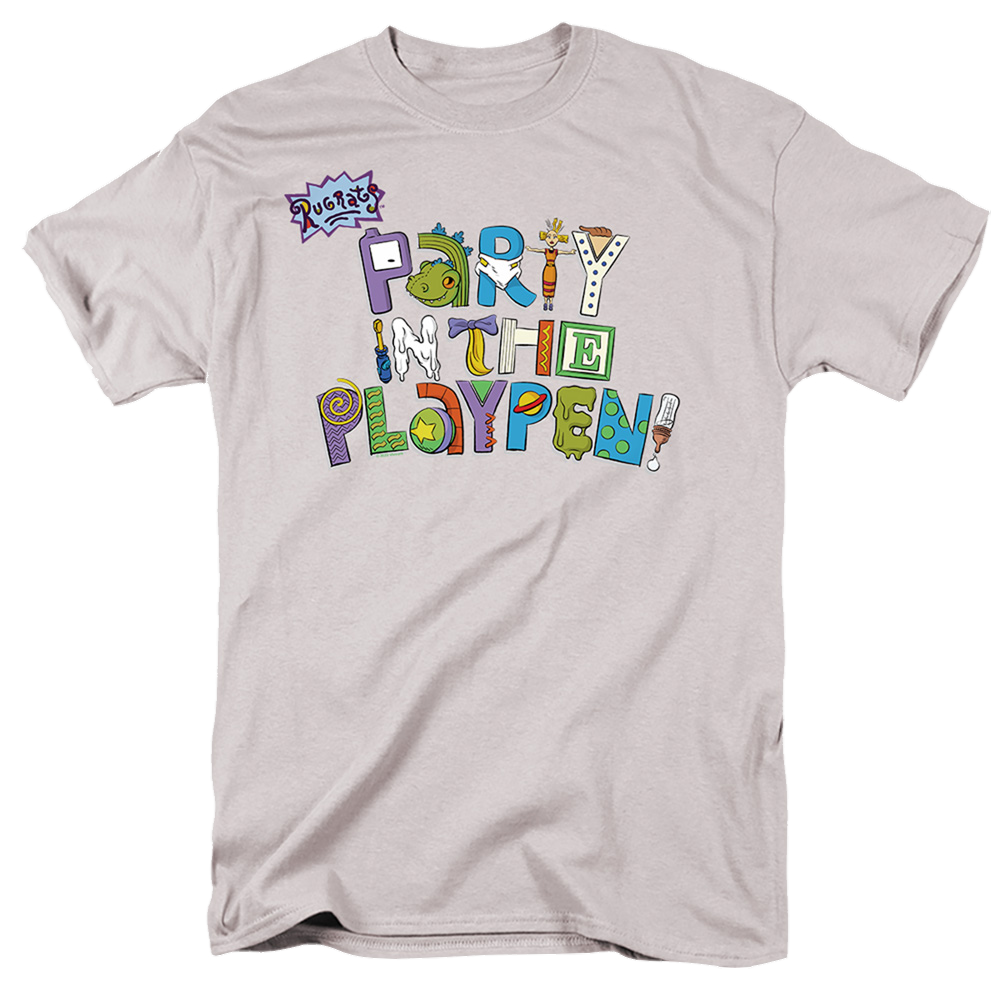 Rugrats Party In The Playpen - Men's Regular Fit T-Shirt Men's Regular Fit T-Shirt Rugrats   