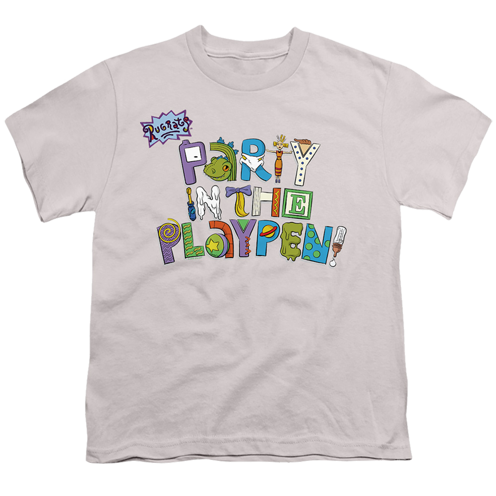 Rugrats Party In The Playpen - Youth T-Shirt Youth T-Shirt (Ages 8-12) Rugrats   