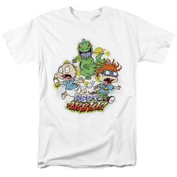 Rugrats Tommy And Chucky Rept-Ahhhhh! - Men's Regular Fit T-Shirt Men's Regular Fit T-Shirt Rugrats   