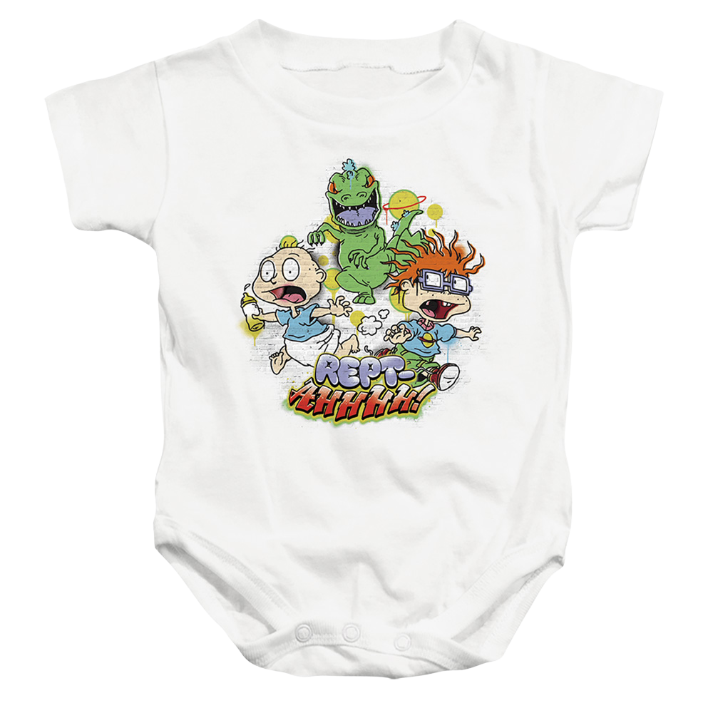 Rugrats Tommy And Chucky Rept-Ahhhhh! - Baby Bodysuit Baby Bodysuit Rugrats   