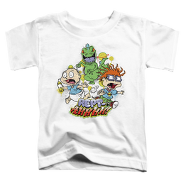 Rugrats Tommy And Chucky Rept-Ahhhhh! - Toddler T-Shirt Toddler T-Shirt Rugrats   