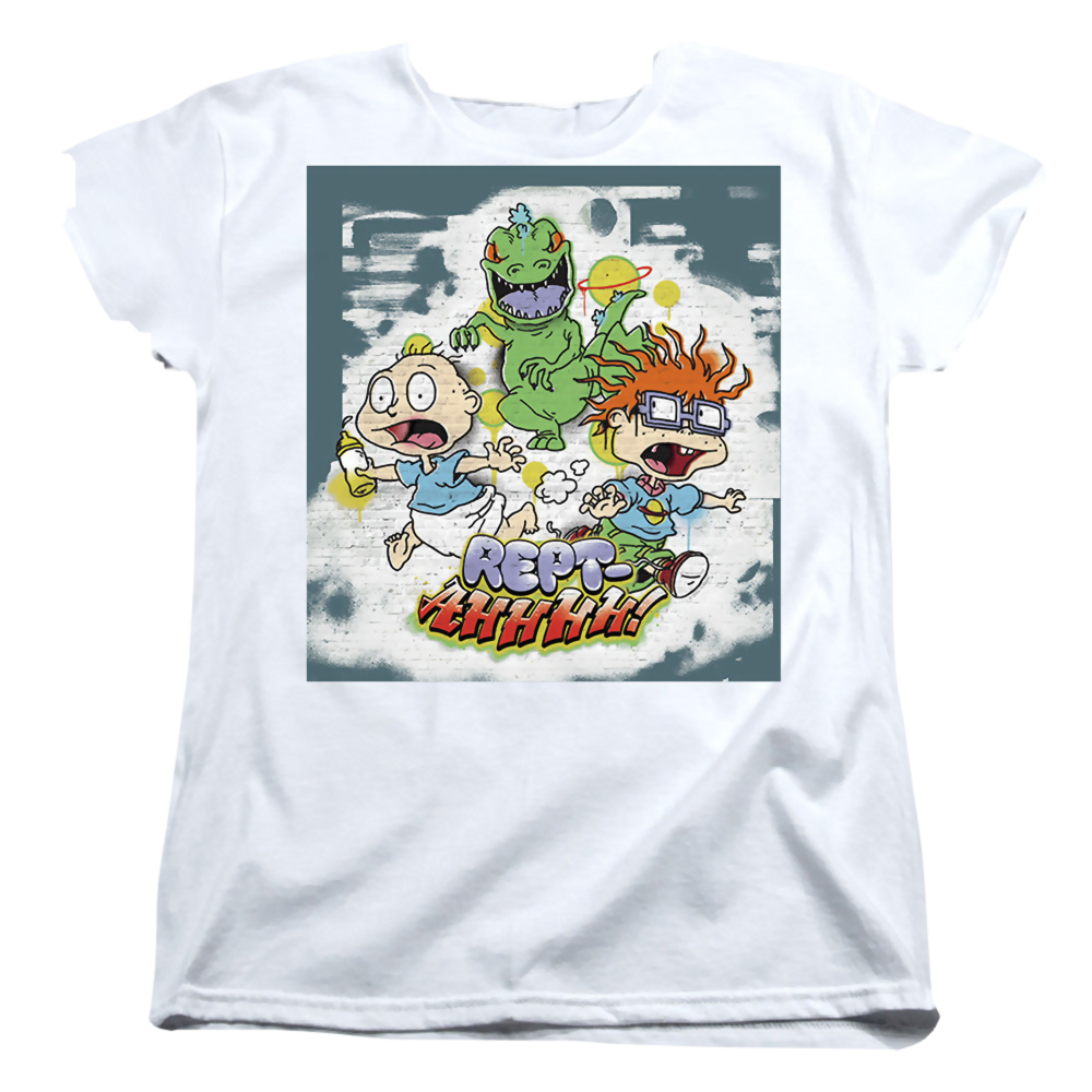 Rugrats Tommy And Chucky Rept-Ahhhhh! - Women's T-Shirt Women's T-Shirt Rugrats   