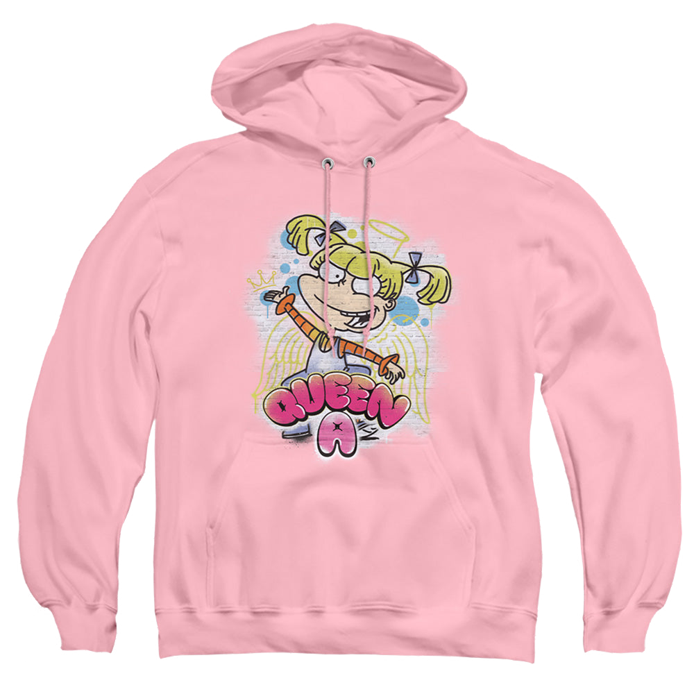 Rugrats Queen A For Angelica - Pullover Hoodie Pullover Hoodie Rugrats   