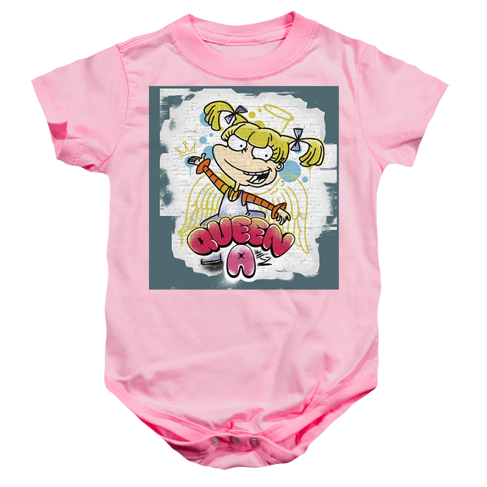 Rugrats Queen A For Angelica - Baby Bodysuit Baby Bodysuit Rugrats   