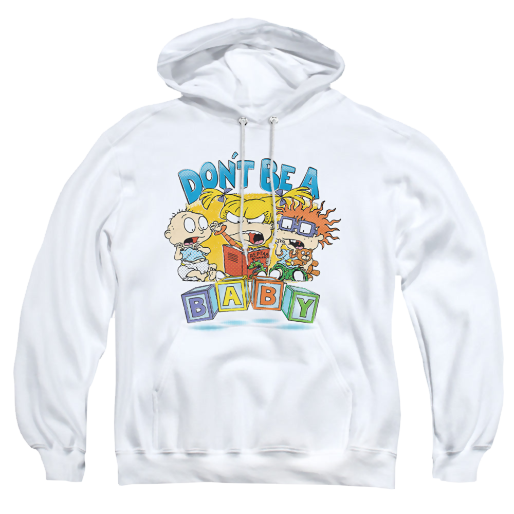 Rugrats Don'T Be A Baby Blocks - Pullover Hoodie Pullover Hoodie Rugrats   