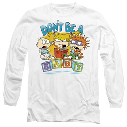 Rugrats Don'T Be A Baby Blocks - Men's Long Sleeve T-Shirt Men's Long Sleeve T-Shirt Rugrats   