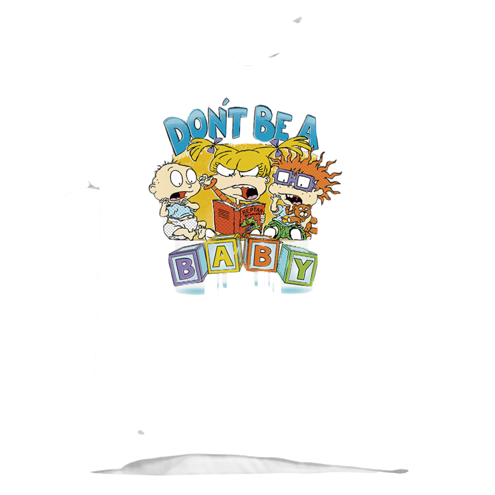 Rugrats Don'T Be A Baby Blocks - Kid's T-Shirt Kid's T-Shirt (Ages 4-7) Rugrats   