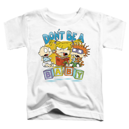 Rugrats Don'T Be A Baby Blocks - Toddler T-Shirt Toddler T-Shirt Rugrats   