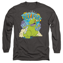 Rugrats Reptar Stomp - Men's Long Sleeve T-Shirt Men's Long Sleeve T-Shirt Rugrats   