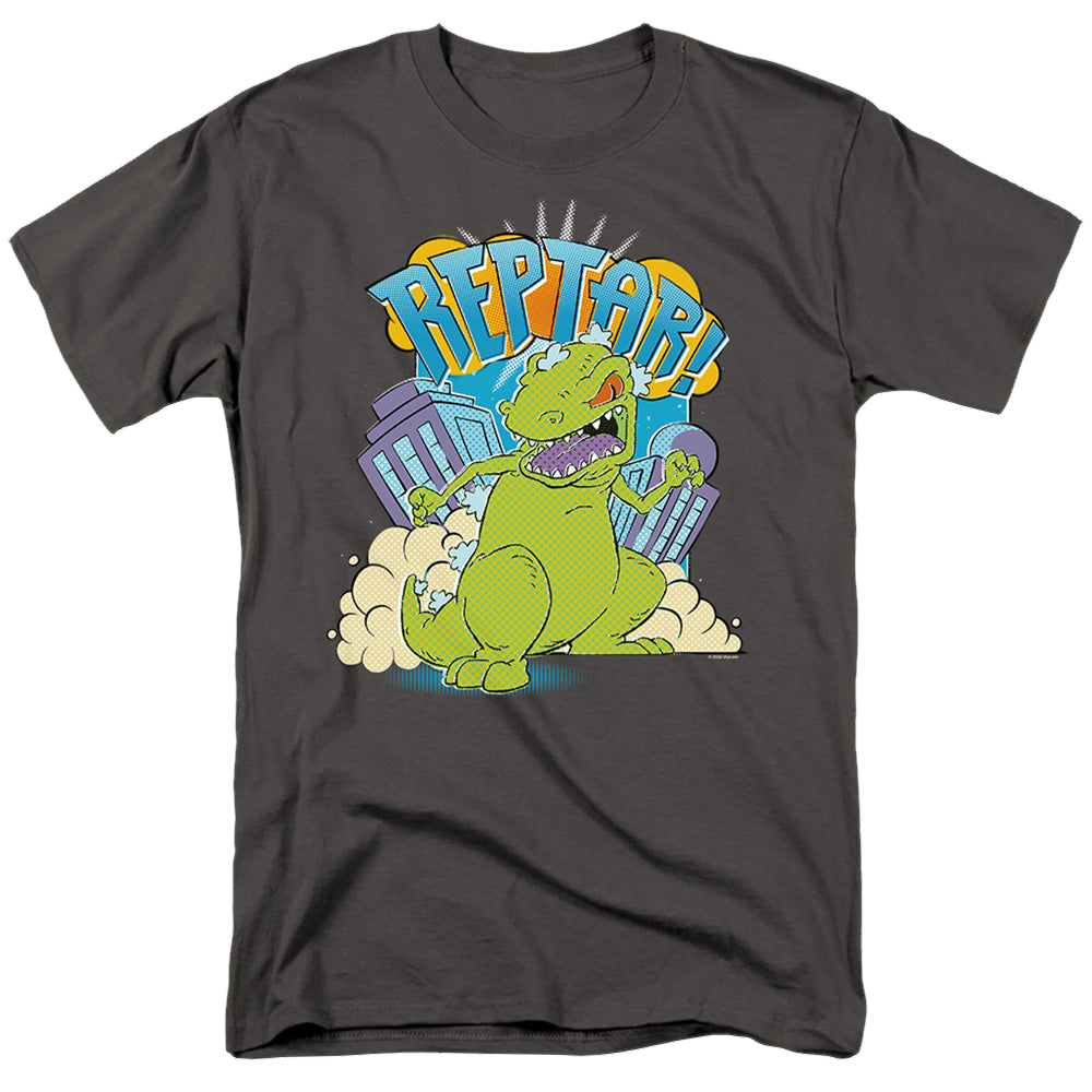 Rugrats Reptar Stomp - Men's Regular Fit T-Shirt Men's Regular Fit T-Shirt Rugrats   