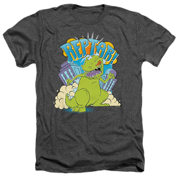 Rugrats Reptar Stomp - Men's Heather T-Shirt Men's Heather T-Shirt Rugrats   