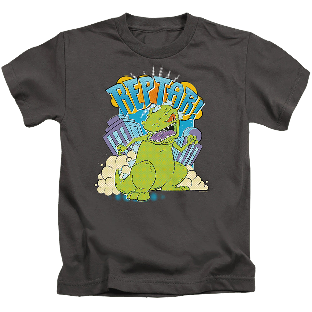 Rugrats Reptar Stomp - Kid's T-Shirt Kid's T-Shirt (Ages 4-7) Rugrats   